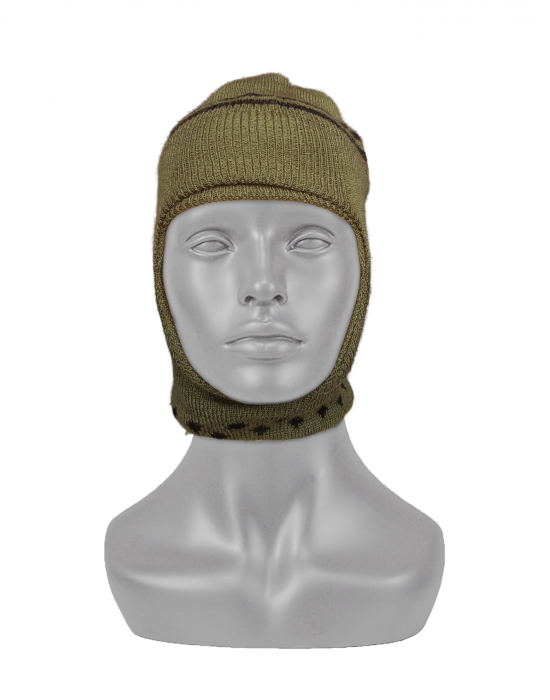 Acrylic Kids monkey cap olive